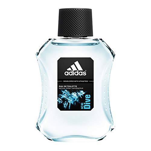 Adidas Ice Dive By Adidas For Men, Eau De Toilette Spray, 3.4 Fl Oz Bottle