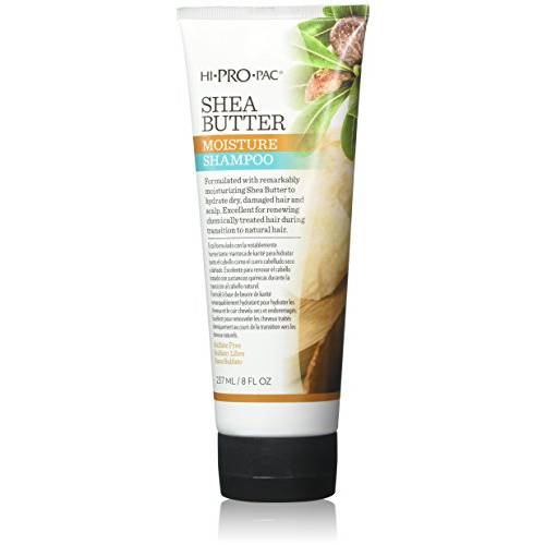 Hi-Pro-Pac Shampoo, Shea Butter, 8 Ounce