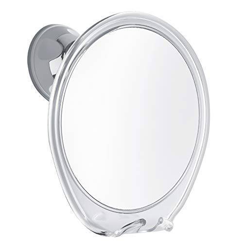 PROBEAUTIFY Fogless Shower Mirror for Shaving | Razor Hook Holder, 360 Degree Rotation, Suction Cup to Bathroom Wall, Fog Free Glass | Men & Women