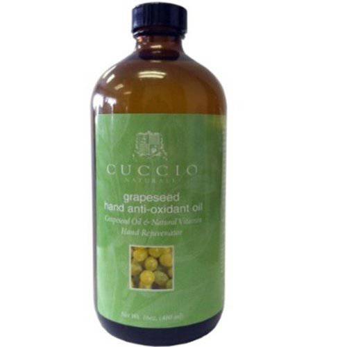 Cuccio Naturale Antioxidant Grapeseed Oil - Enriched With Vitamins - Protects And Moisturizes The Skin - Reduces The Appearance Of Fine Lines And Wrinkles - Hydrates, Softens And Nourishes - 1 Oz