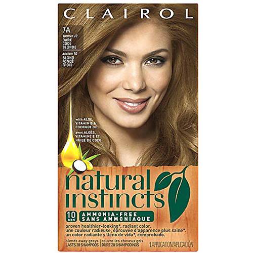 Clairol Natural Instincts Hair Color, [7A] Dark Cool Blonde 1 ea