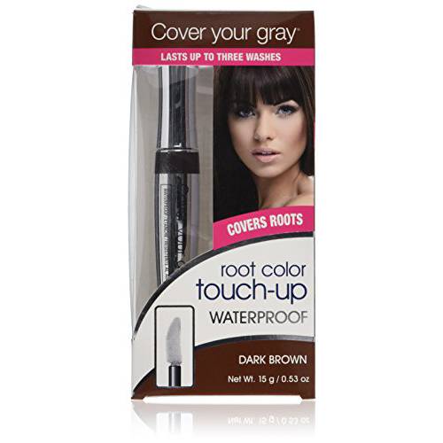Cover Your Gray Waterproof Root Touch-Up, Light Brown/blonde, 0.53 Ounce