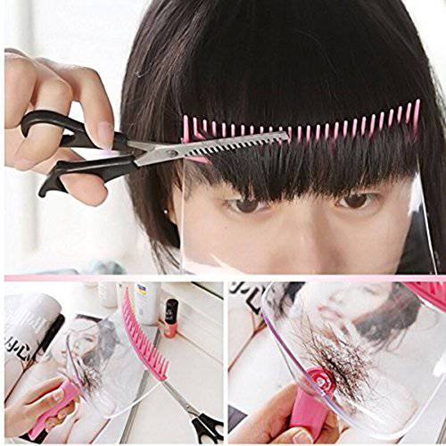 LuckyFine Hair Cutting Tools Hair Clipper Trimmer Bangs Comb Bangs Cut Supporter Bangs Accessories