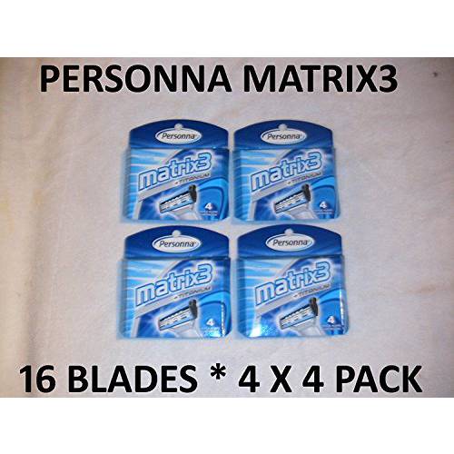 Personna Matrix3 - 16 Blades (4 x 4 Pack)