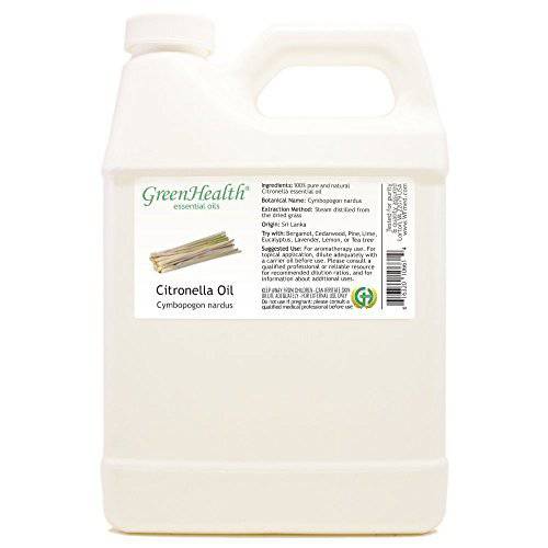 Citronella Essential OIl - 1 Gallon - 100% Pure Essential Oil - GreenHealth