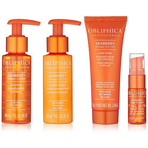 Obliphica Professional Seaberry Fine To Medium Travel Kit