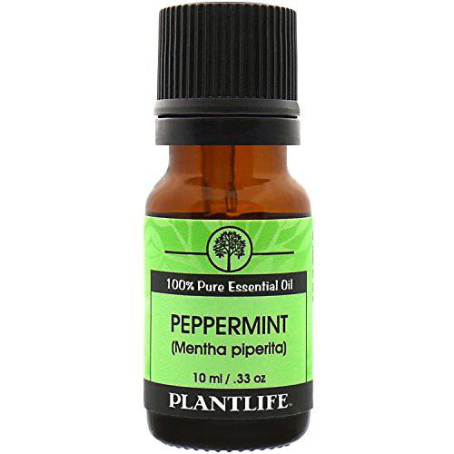 Peppermint Essential Oil (Mentha piperita) - 100% Pure - 10 ml (0.33 fl oz) - GreenHealth
