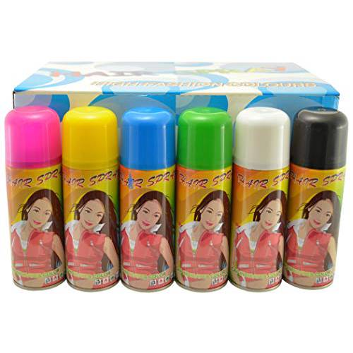 Temporary Hair Color Spray 3 oz - Case (24 Cans)
