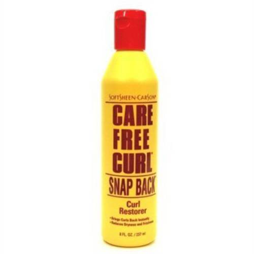 Care Free Curl Snap Back Curl Restorer 8 Ounce (235ml) (2 Pack)