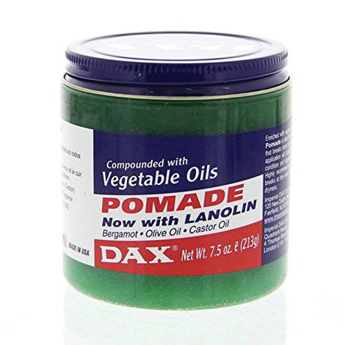 DAX Pomade Compounded With Vegetable Oils, 7.5 Ounce