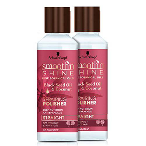 Smooth ’n Shine Straight Repair Polisher for Straight Hair, 5 Ounce, 2 Count