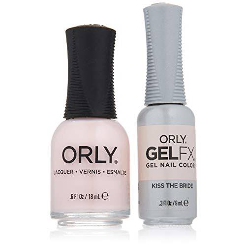 Orly Perfect Pair Matching Lacquer and Gel Duo Kit, Kiss the Bride