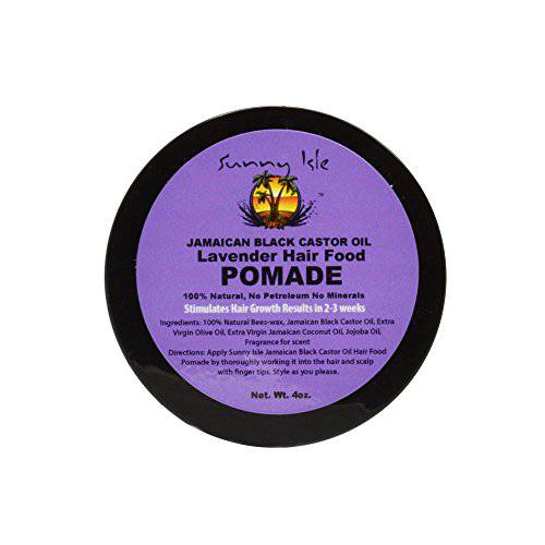 Sunny Isle Jamaican Lavender Hair Pomade Purple, 4 Ounce