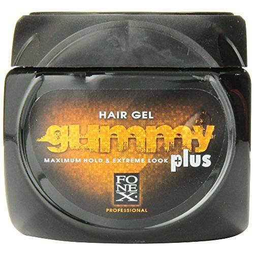 Fonex Gummy Hair Gel, Plus- Maximum Hold & Extreme Look 23.5oz
