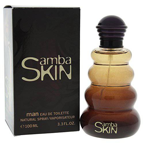Perfumers Workshop Samba Skin Eau de Toilette Spray for Men, 3.4 Ounce