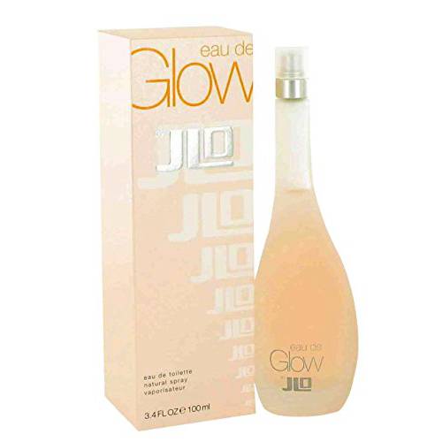 Jennifer Lopez Eau De Glow Women Eau De Toilette Spray, 3.4 Ounce