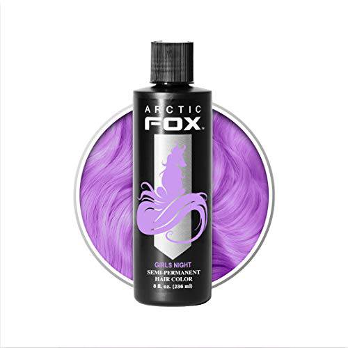 ARCTIC FOX Vegan and Cruelty-Free Semi-Permanent Hair Color Dye (8 Fl Oz, GIRLS NIGHT)