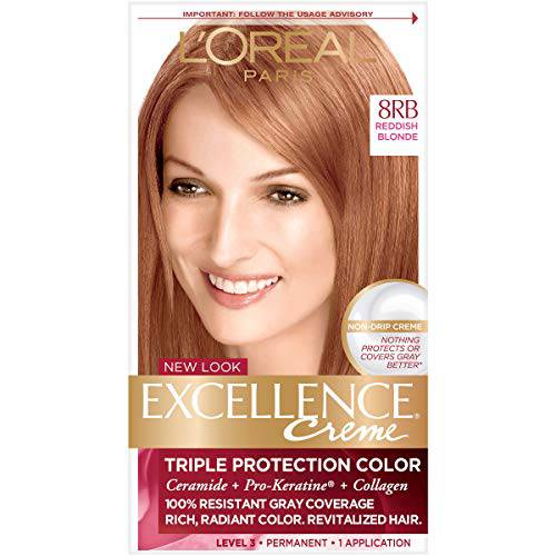 L’Oreal Excellence Creme - 8RB Medium Reddish Blonde (Warmer) 1 Each (Pack of 5)