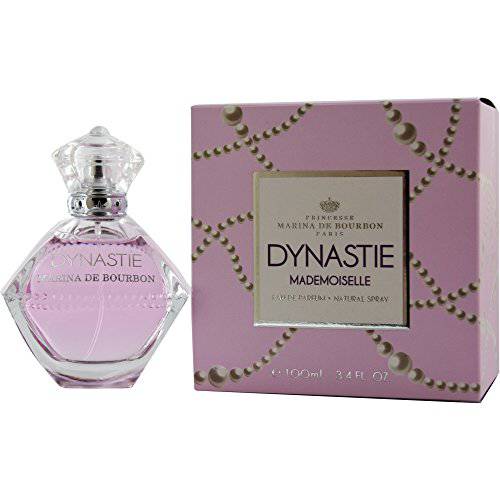 Princesse Marina De Bourbon - Dynastie Mademoiselle For Women - Floral And Fruity Scent - Top Notes Of Pear, Mandarin And Black Currant - Touch Of Elegance - Youthful Femininity - 3.4 Oz Edp Spray