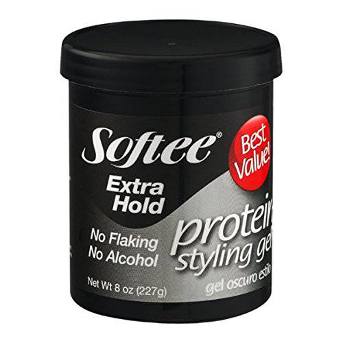 Softee extra hold protein styling gel 8 oz