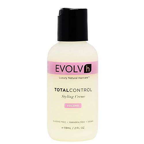 EVOLVh - Natural TotalControl Styling Crème | Vegan, Non-Toxic, Clean Hair Care (2 fl oz | 60 mL)
