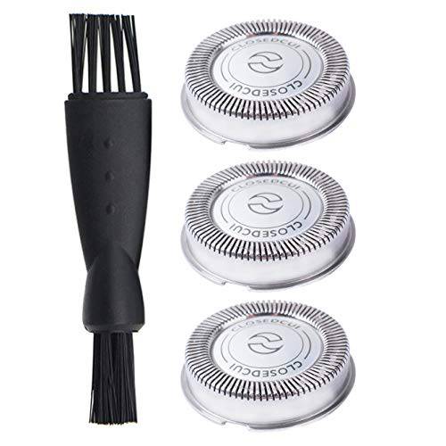 Poweka HQ56 Replacement Shaver Heads Compatible with Philips Norelco HQ55 HQ56 HQ3 HQ4 HQ6 Razor Shaving Heads Blade