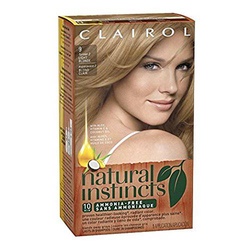 Clairol Natural Instincts Non-Permanent Color, 09 Light Blonde 1 ea