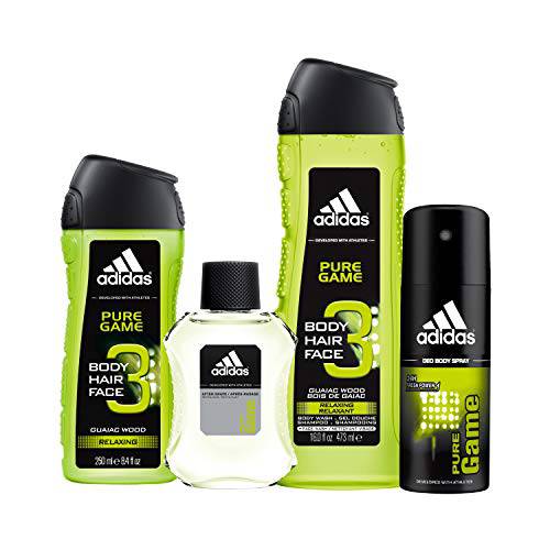 adidas Pure Game 4 Piece Gift Set