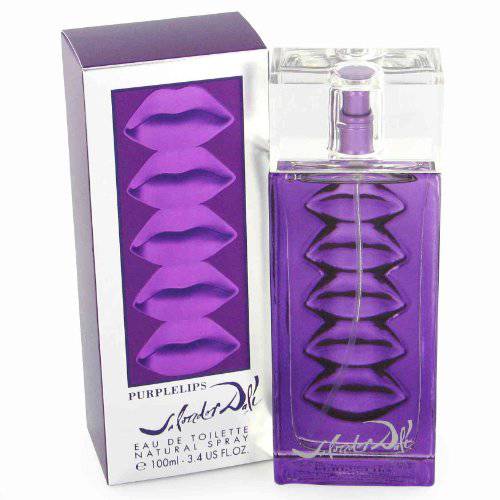 Purple Lips By Salvador Dali For Women, Eau De Toilette Spray, 3.4-Ounce Bottle