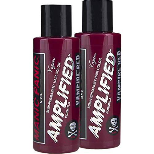 MANIC PANIC Vampire Red Hair Color Amplified 2PK
