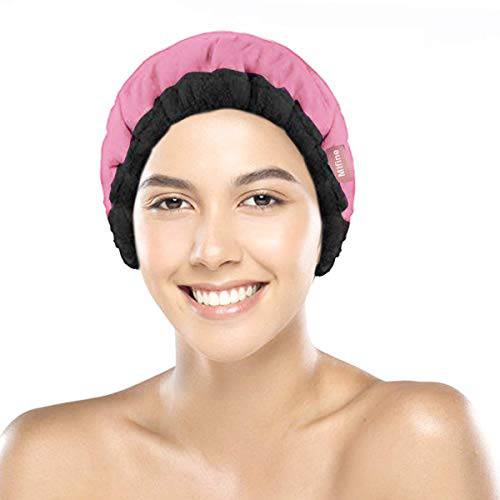 Deep Conditioning Heat cap, Hair Cap for Cordless Hot Deep Steaming Conditioning, Natural Cotton Cap, Hairs Therapy, Microwavable Heat Cap for Steam Hair