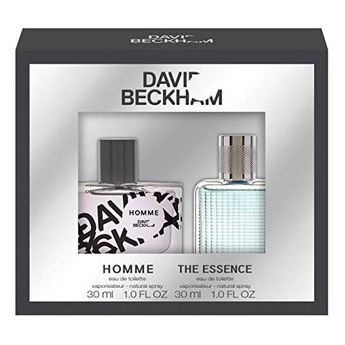 David Beckham Eau de Toilette Gift Set, Homme/Essence, 1 Ounce, Pack of 2, Total Retail Value $45.00