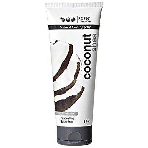 EDEN BodyWorks Coconut Shea Curling Jelly | 8 oz | Define Curls with Medium Hold, Add Shine - Packaging May Vary