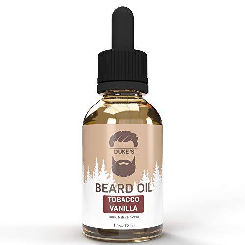 Crafted Beards Beard Oil Beard Oil Conditioner - Leave Your Beard Feeling Amazing - All Natural Ingredients - No Residue - Mustache Oil - 1oz - Made in the USA (Tobacco Vanilla)