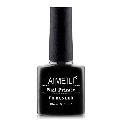 AIMEILI Nail Prep Bond Primer, UV LED Gel Foundation for Acrylic Powder and Builder Gel