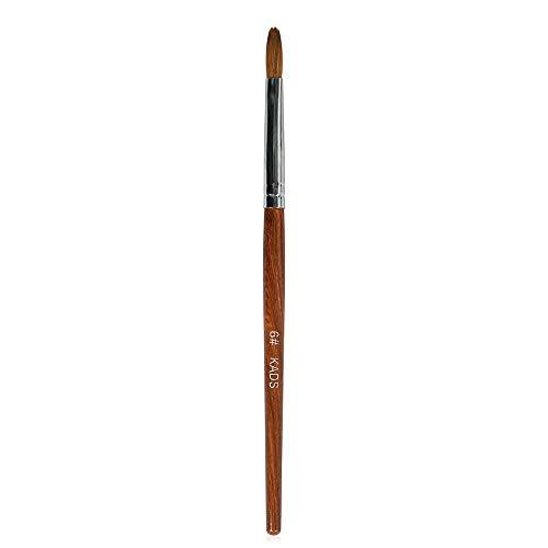 KADS Kolinsky Sable Acrylic Nail Art Brush Red Wood Pen Nail Brush for Nail Art Manicure Tool (8)