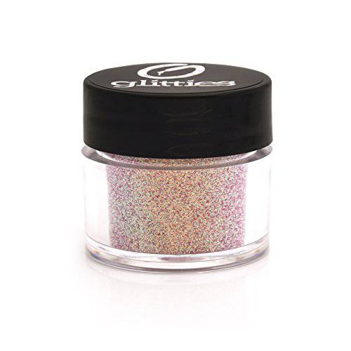 GLITTIES - Pretty in Pink - Cosmetic Extra Fine (.006) Mixed Glitter Powder - Make Up, Body, Face, Hair, Lips, Nails - (10 Gram Jar)