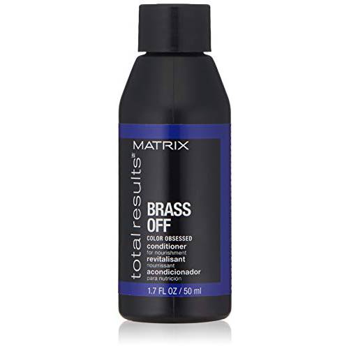MATRIX Total Results Brass Off Nourishing Conditioner | Nourishes & Moisturizes Dry Hair | For Color Treated Hair