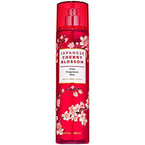 Bath and Body Works JAPANESE CHERRY BLOSSOM Fine Fragrance Mist 8 FL OZ (Packaging Varies)