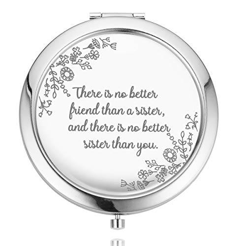 UOIPENGYI Mom Gifts from Son Unique, Birthday Gifts for Women Mother of Groom Gift Ideas for Christmas Pocket Makeup Mirror (Mom Gifts from Son)