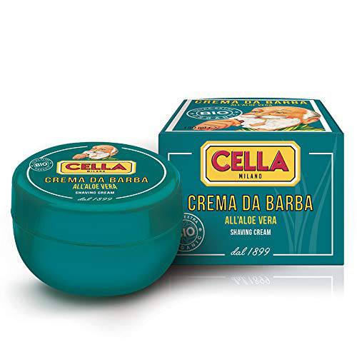 Cella Organic Aloe Vera Shaving Soap - 150g