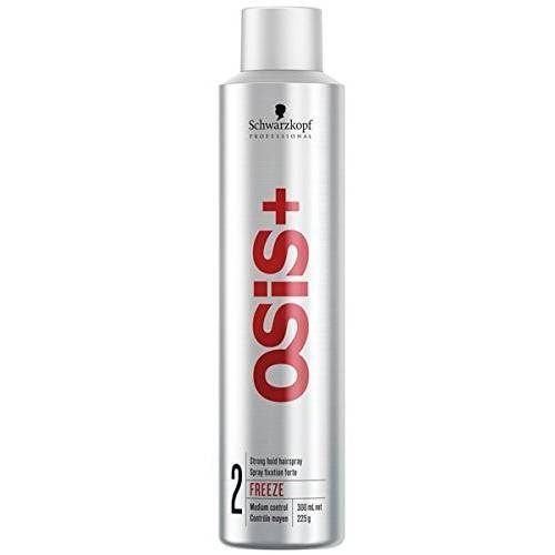 Schwarzkopf OSiS Freeze Finish 2 Strong Hold Hairspray - Medium Control, 8.75 Ounce, Pack of 2