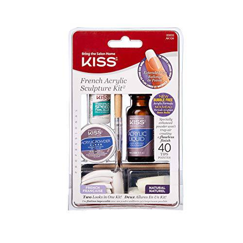 Kiss French Acrylic Sculpture Kit (2 PACK)