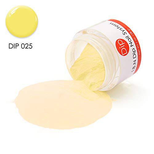 White Dipping Powder (Added Vitamin) Nail Art Manicure Dip Acrylic Powder, 1 Ounce /28g, No Need Nail Dryer Machine (DIP 001)