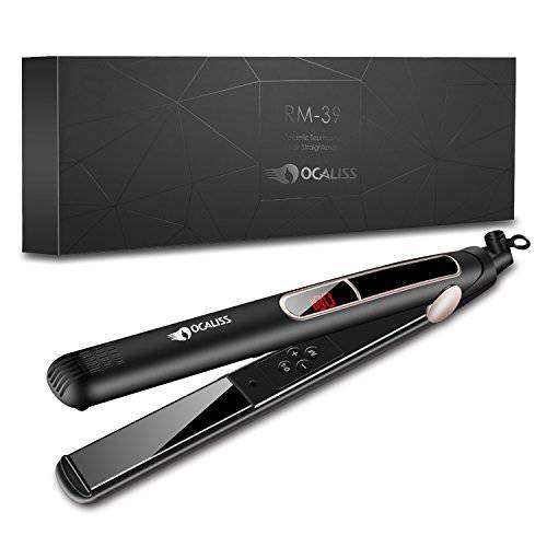 Automatic Curling Iron, Curling Iron Automatic Hair Curler, Ocaliss Auto Hair Curler with Rotating Barrel & 3 Temps 3 Timer Setting, Fast Heating Hair Curling Wand for Long Hair, Auto Shut Off