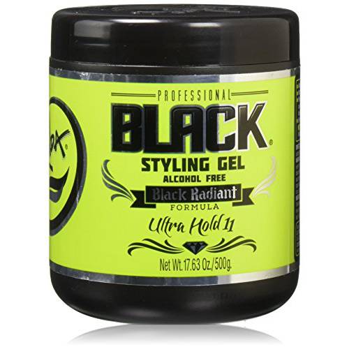Rolda Styling Gel Ultra Strong Hold Alcohol Free Black 2.2lb Unisex