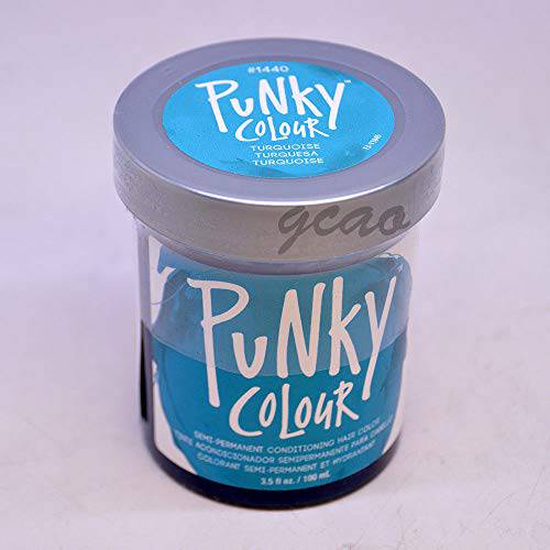 Jerome Russell Punky Colour Semi Permanent Conditioning Hair Color, Lagoon Blue), 100ml