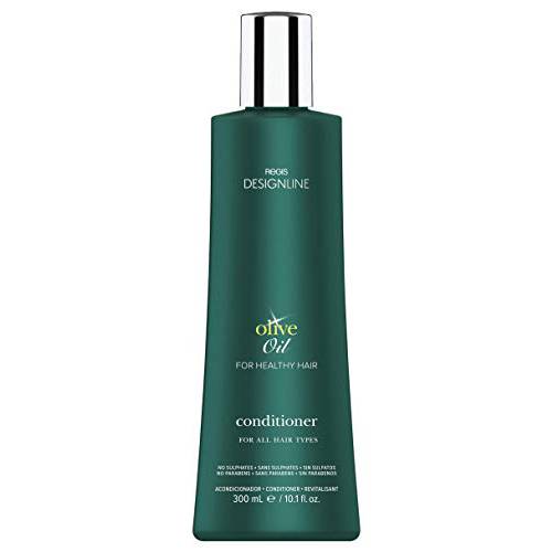 DESIGNLINE Olive Oil Conditioner - Regis Fortified with Olive Oil and Rich in Vitamins E and K to Help Protect Hair from Environmental Damage (32.5 oz)