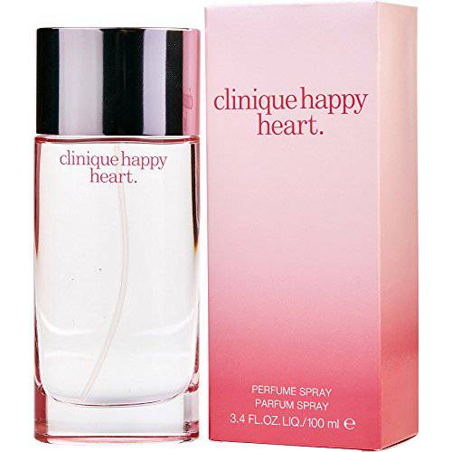 Clinique Happy Heart Parfum Spray for Women, 3.4 Ounce