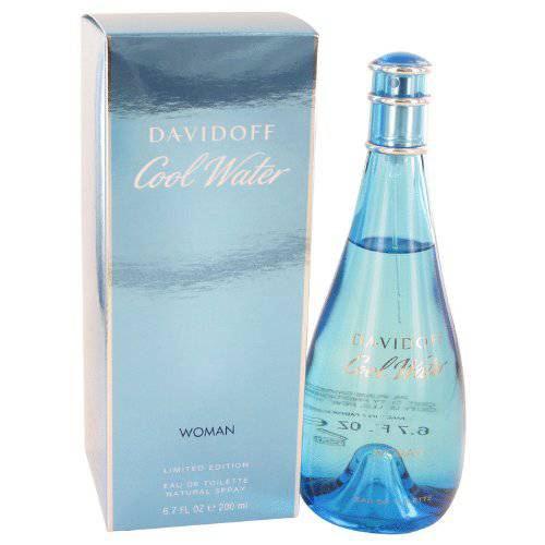 Cool Water By Davidoff For Women Edt Spray 6.7 Oz, 200 ml